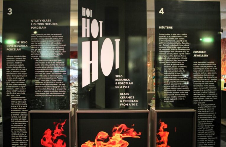 VýstavaHOT HOT HOTSklo, keramika a porcelán od A po Z