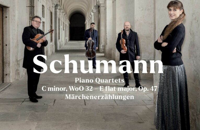 DVOŘÁKOVO KLAVÍRNÍ KVARTETO VYDÁVÁ POZORUHODNÉ ALBUM                          SE ZNÁMÝM I NEZNÁMÝM DÍLEM ROBERTA SCHUMANNA