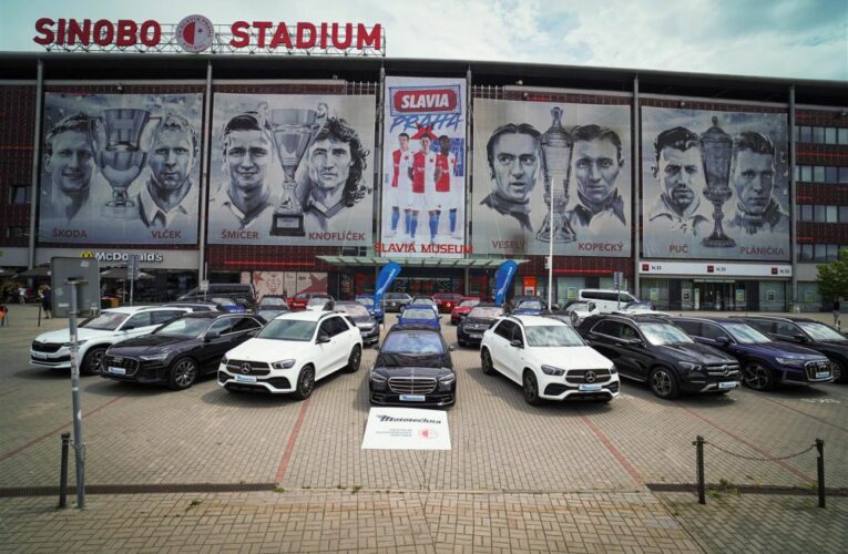 AURES Holdings uzavřel partnerství s SK Slavia Praha, klubu poskytne 30 vozů