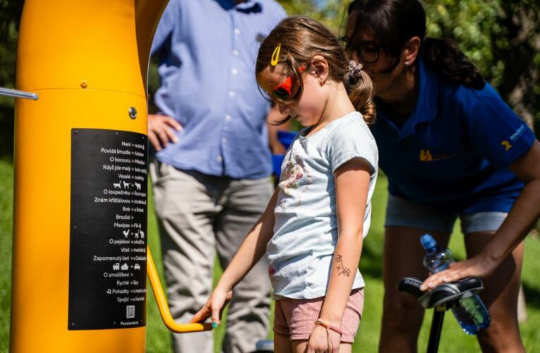 Světový unikát v podobě dětského poeziomatu naleznete nedaleko nového volnočasovéhoareálu Jammertal