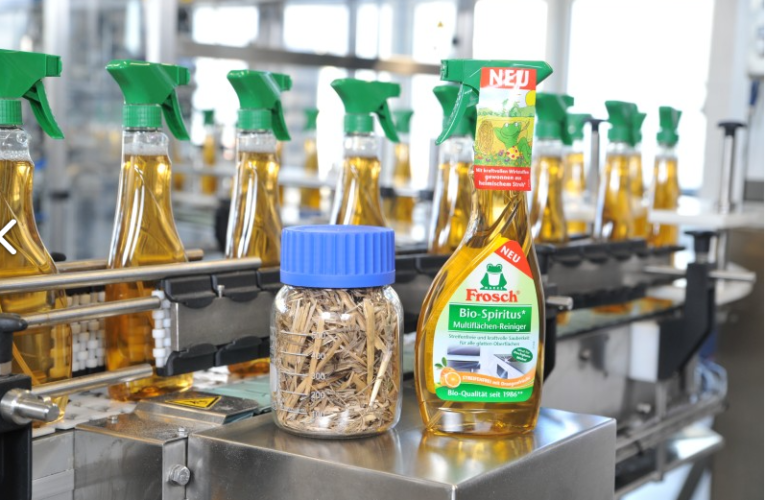 Značka Frosch učinila zlato ze slámy