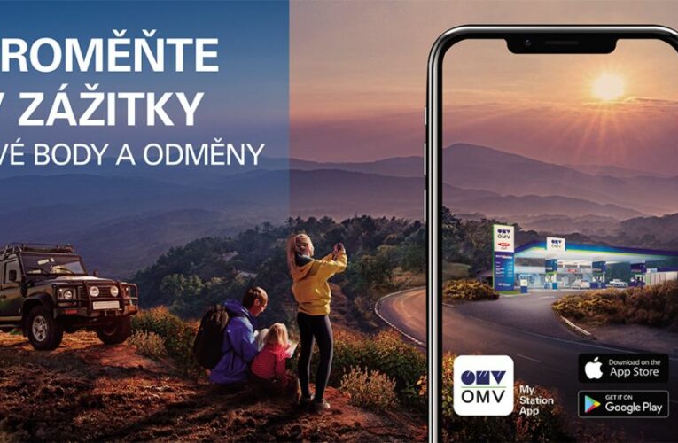 OMV podpořila kampaní novou věrnostní aplikaci OMV MyStation
