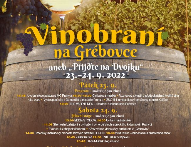Patnáctý ročník Vinobraní na Grébovcezve na D(d)vojku