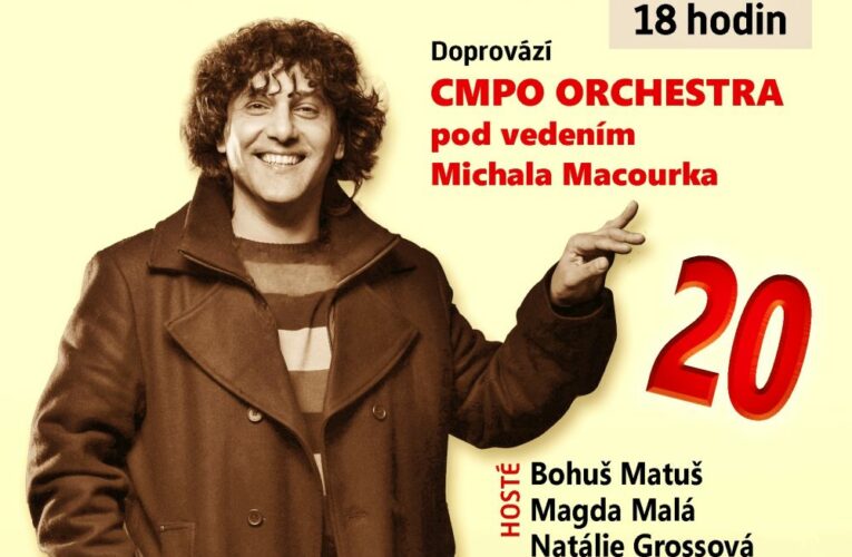 Hynek Tomm Galakoncert divadlo Na Maninách