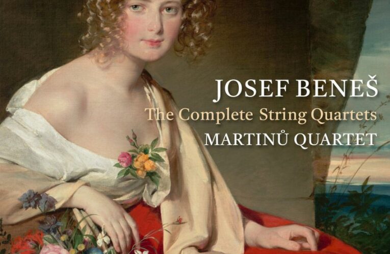 HUDBU ZNOVU OBJEVENÉHO SKLADATELE    JOSEFA BENEŠE NAHRÁLO KVARTETO MARTINŮ
