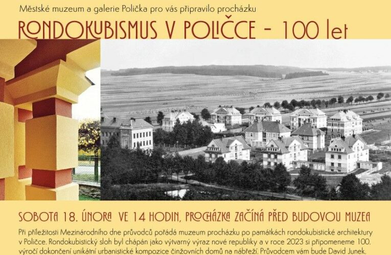 Rondokubistické památky v Poličce slaví 100 let