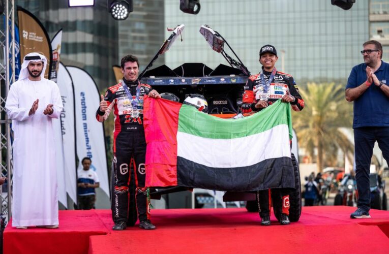 Senzační Aliyyah Koloc. Na Abu Dhabi Desert Challenge byla třetí!