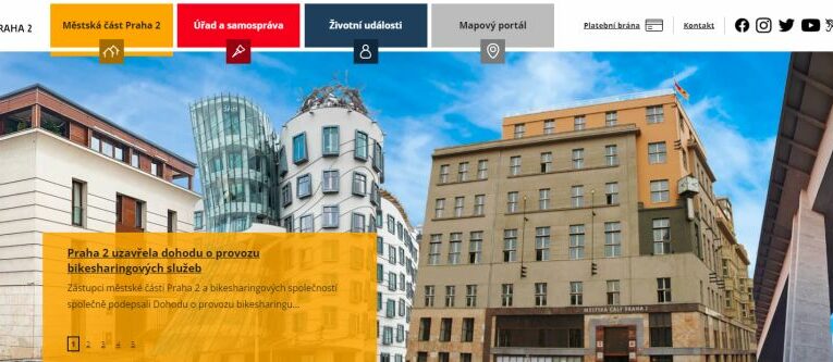 Praha 2 spustila internetovou platební bránu,hrazení poplatků tak bude rychlejší a jednodušší