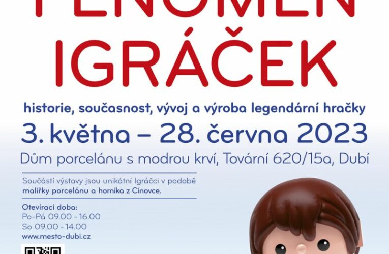 Výstava Fenomén Igráček potěší návštěvníky města Dubí jedinečnými figurkami