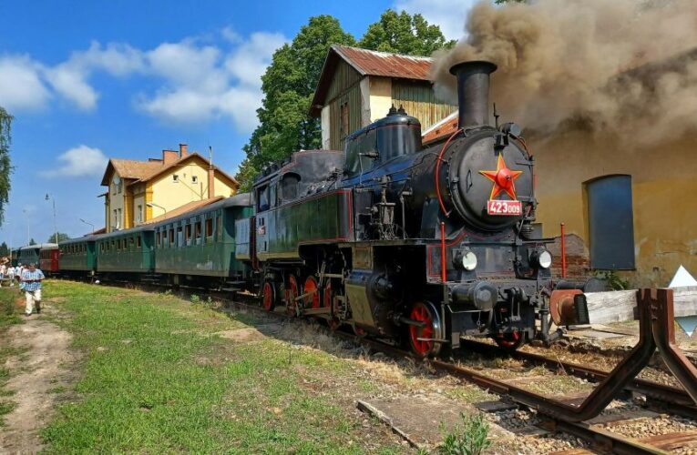 ČD vypraví parní vlak z České Třebové do Mladějova a Moravské Třebové