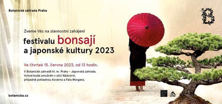 Už za týden se trojská botanická zahrada promění v malé Japonsko