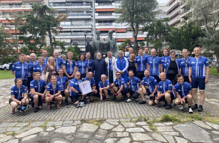 Cyklopoutníci dokončili svoji jízdu soluň – velehrad přes sedm zemí evropy