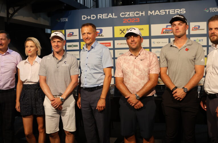 D+D REAL Czech Masters si poprvé zahrají Luke Donald, Francesco Molinari a Shane Lowry
