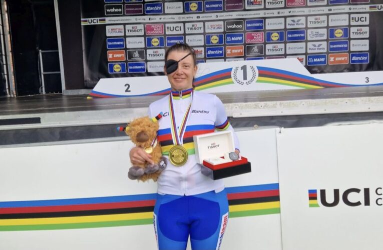Devátý den mistrovství světa a para cyklistka Vejvodová znovu zlatá!