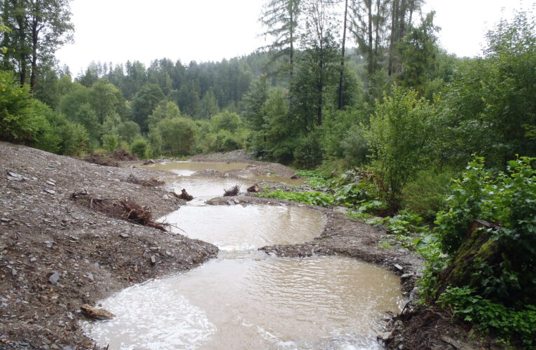 Sedmnáct nových tůní zadržuje vodu na Bruntálsku a Opavsku