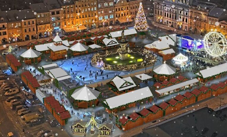 Českobudějovické náměstí bude mít nové adventní městečko