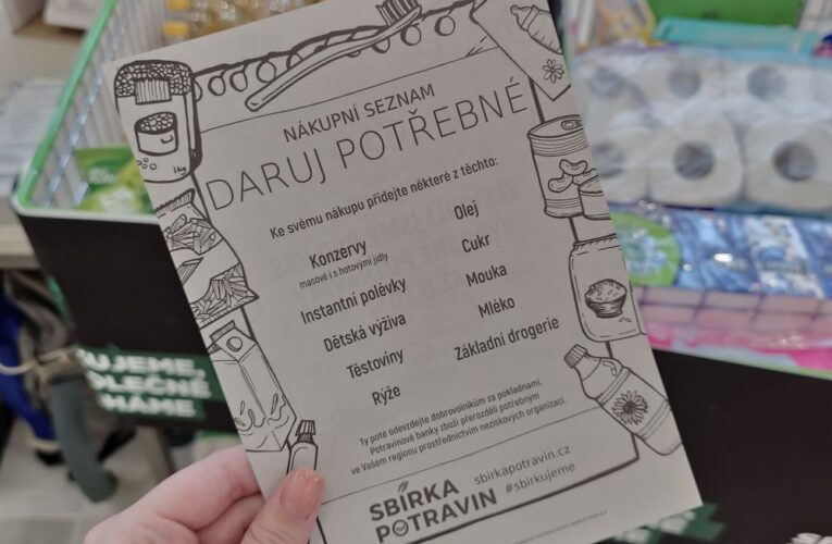 Zákazníci Globusu byli štědří, lidem do potravinových bank poslali 47 tun zboží