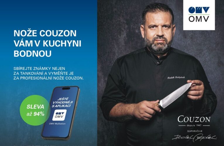 Tváří předvánoční kampaně OMV je šéfkuchař a porotce soutěže MasterChef Radek Kašpárek