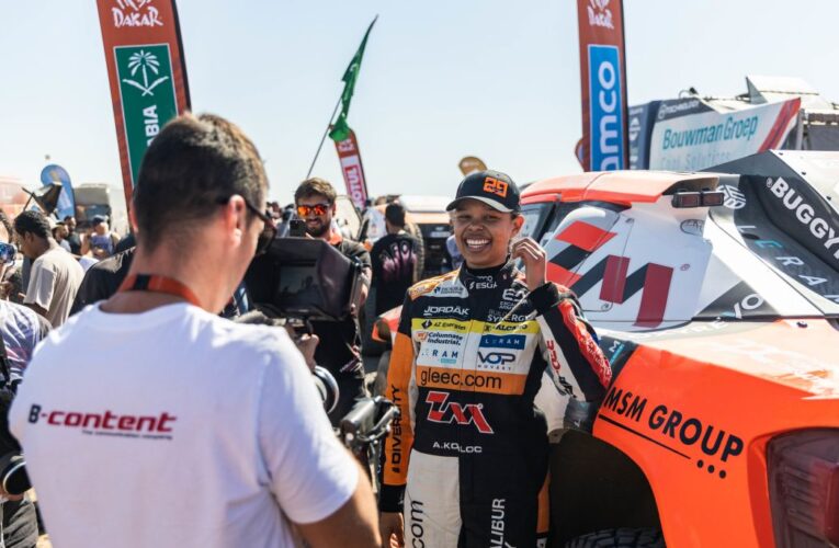 Aliyyah Koloc zvládla na Dakaru extrémní misi.