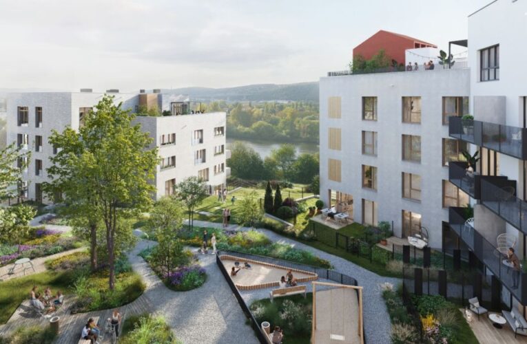 Skanska spouští výstavbu druhé etapy Modřanského cukrovaru. Standardem jsou FVE, recyklace vody a zelené střechy