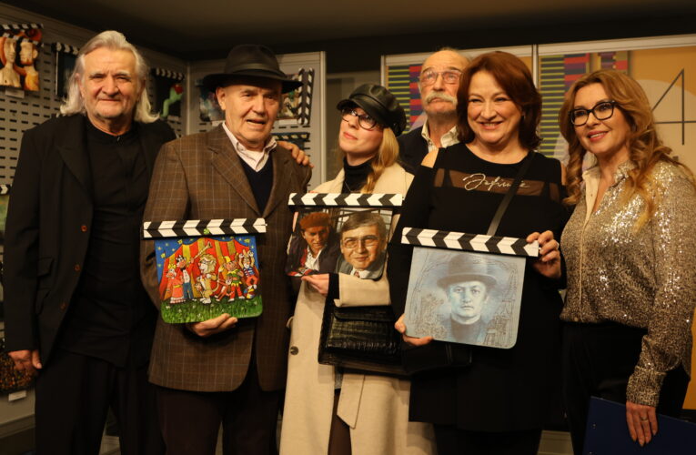 Zlata Adamovská a Pavel Nový zahájili 27. ročník putovní výstavy Salon filmových klapek