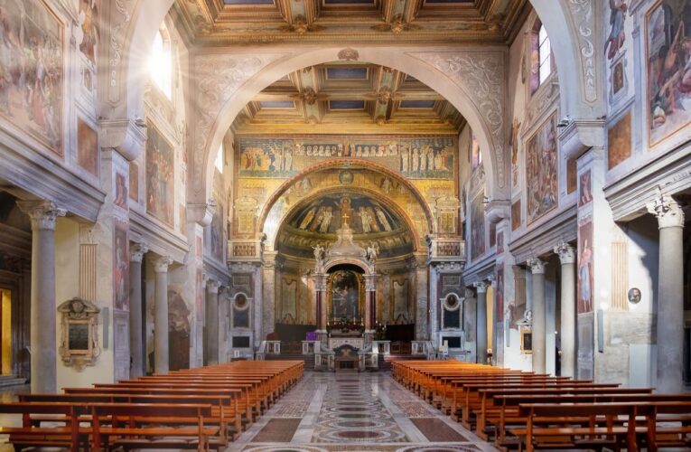 Bazilika sv. Praxedy v Římě nese nově označení Cyrilometodějská stezka