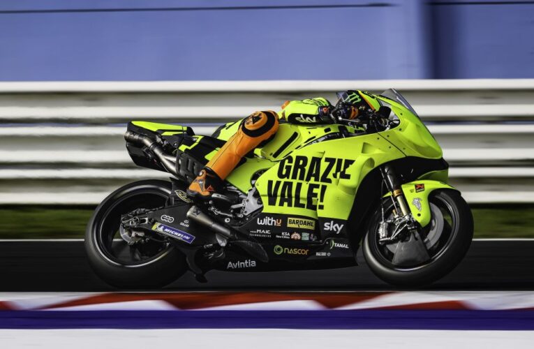 Olympia Brno hostí výstavu Ducati. Součástí je i speciál MotoGP, který vzdával hold Valentinu Rossimu při loučení s kariérou