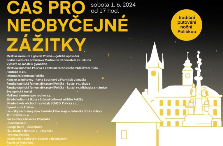 NENECHTE SI UJÍT POLIČKU PULSUJÍCÍ V RYTMU NEOBYČEJNÝCH ZÁŽITKŮ!