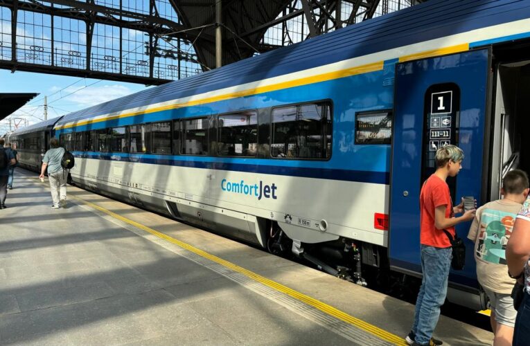 Nejmodernější souprava ComfortJet vyjíždí do zkušebního provozu s cestujícími