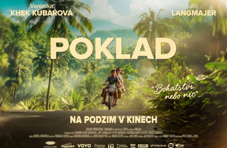 Představuje se dobrodružná komedie POKLAD s Veronikou Khek Kubařovou a Jiřím Langmajerem