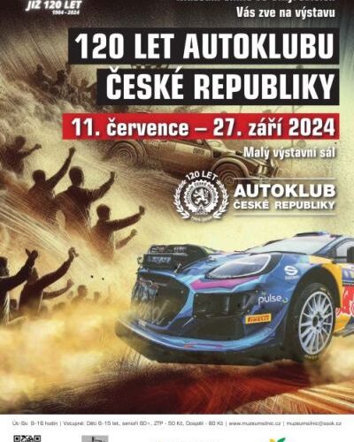 Výstava 120 let Autoklubu České republiky v Muzeu silnic
