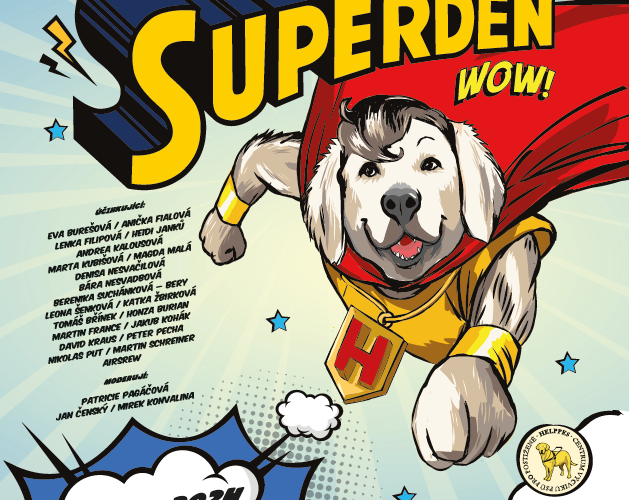 Pojďte s námi vzdát hold psím superhrdinům