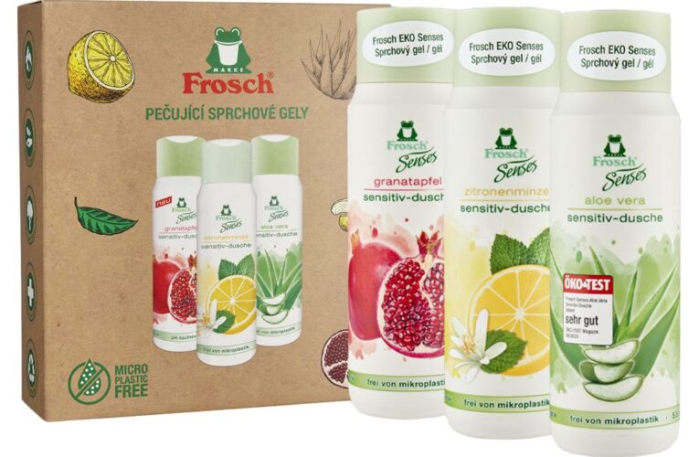 Voňavé Vánoce ekologicky s dárkovými sety značky Frosch
