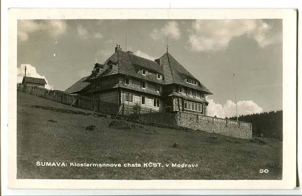 Klub českých turistů oslavuje 100 let Klostermannovy chaty na Modravě