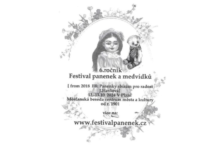 Pozvánka na Festival panenek a medvídků