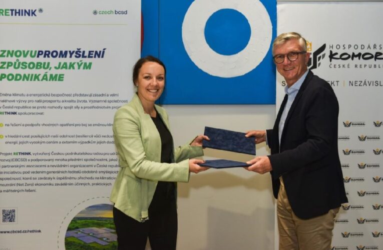 Hospodářská komora ČR a Česká podnikatelská rada pro udržitelný rozvoj podepsaly Memorandum o vzájemném partnerství a spolupráci