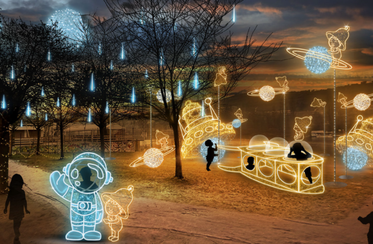 Třetí ročník projektu „Světla vyprávějí…“ přináší fascinující vesmírný zážitek do Žlutých lázní