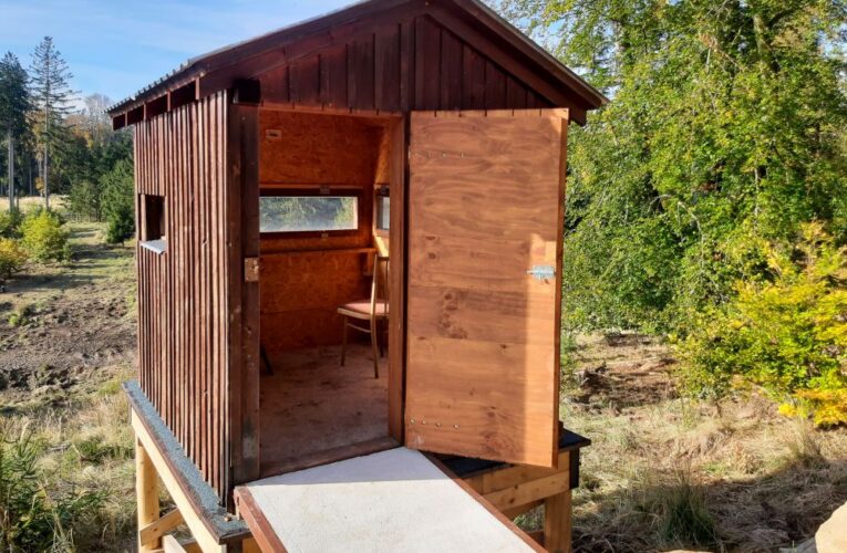 Pro tělesně hendikepované staví Lesy ČR bezbariérové posedy