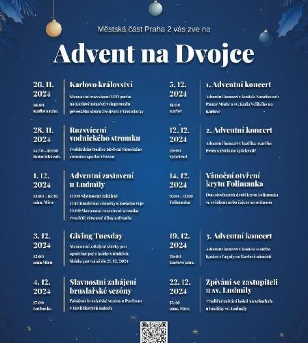 Advent v Praze 2 bude letos opravdu bohatý