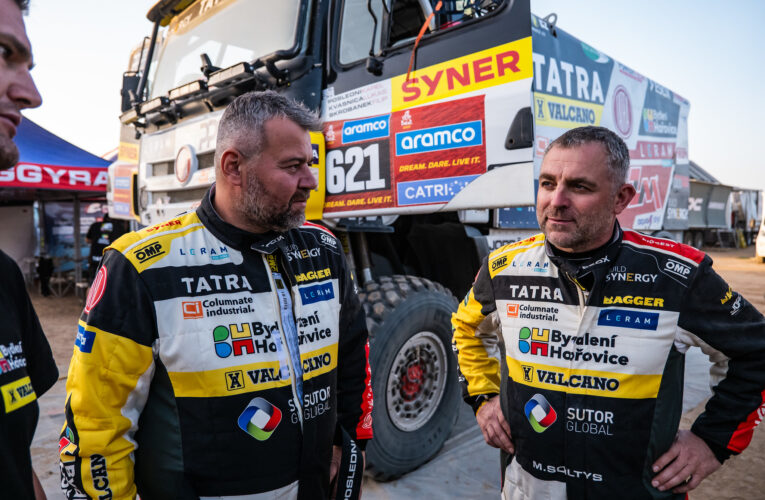 Mladá hrdinka se prala s konkurencí i bez předního okna, Šoltys je mezi kamiony čtvrtý