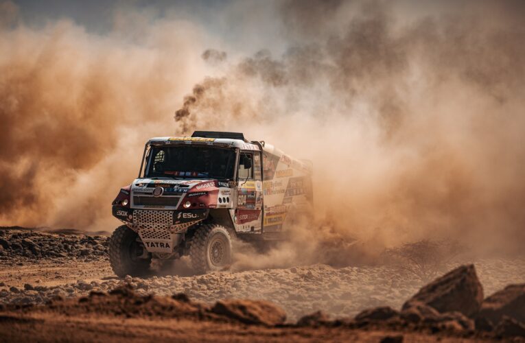 Martin Šoltys se na Dakaru probíjí kupředu.