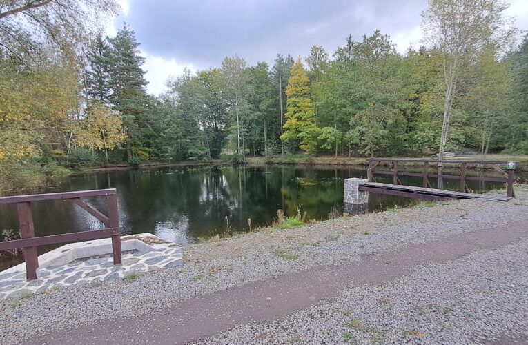 Kaskádu pěti vodních nádrží obnovují na Křivoklátsku Lesy České republiky