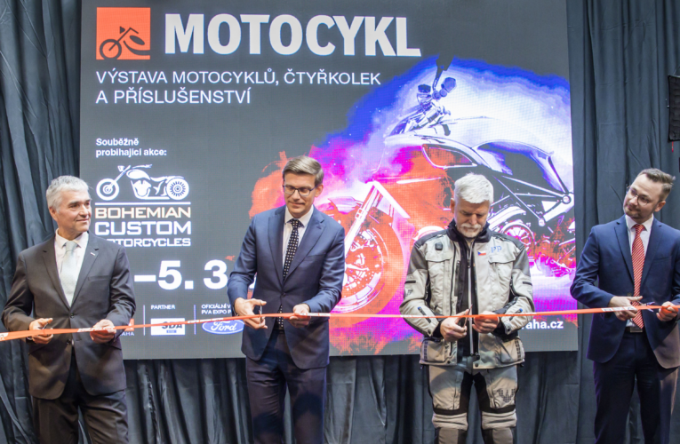 MOTOCYKL PRAHA 2025 již v březnu: Světové značky přivezou do Letňan své novinky, unikáty i slavné tváře