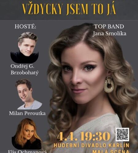 Nikola Ďuricová oslaví narozeniny velkolepým koncertem v Hudebním divadle Malé scény