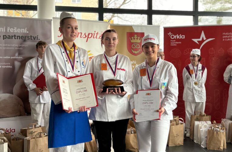 Mladí pekaři se utkali v soutěži Pekař roku 2025 junior