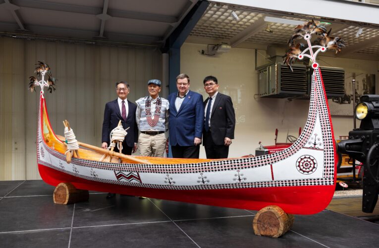 Dědictví Tchaj-wanu – tradice a techniky původních lovců a námořníků“.  Zahraniční výstava ze země moří a hor v Národním technickém muzeu.