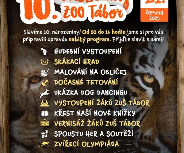 Táborská zoo letos slaví desáté výročí od záchrany a znovuotevření