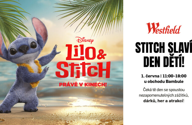 Letní havajské dobrodružství na Chodově – Westfield otevírá herní zónu Lilo a Stitch od Disney!