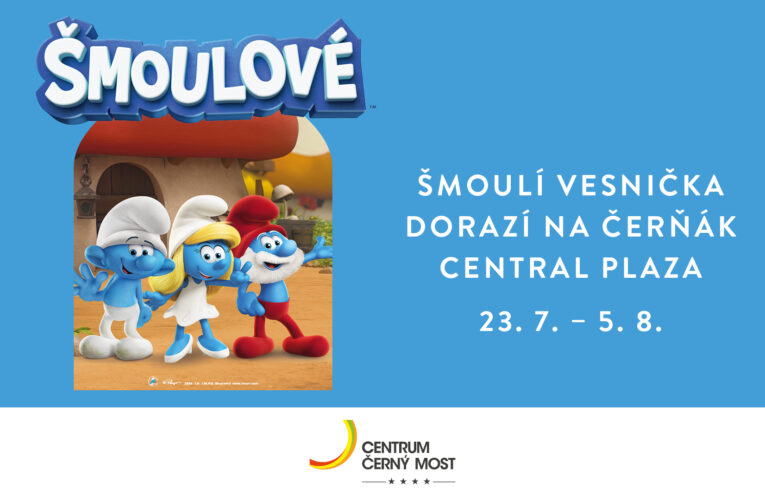 Šmoulové přicházejí do kin i na Černý Most