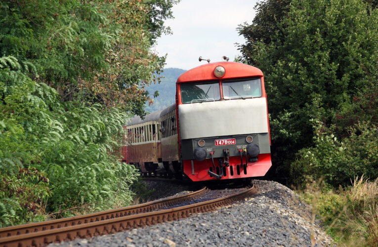 Retrovlakem na Tankový den v Lešanech